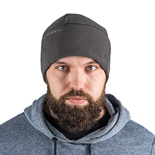 Terrakuda Fleece Watch Cap Beanie – Military/Tactical Mission Ready Protection Wolf Grey