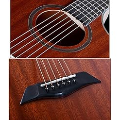 YouLpoet Guitare Acoustique Classique Pleine Taille 40 Pouces en Coupe Guitare Adulte Débutant Noyau en Acier Hexagonal… - Les Beatles, Paul McCartney, John Lennon, RIngo Starr, George Harrison YouLpoet Guitare Acoustique Classique Pleine Taille 40 Pouces en Coupe Guitare Adulte Débutant Noyau en Acier Hexagonal… – Image 2