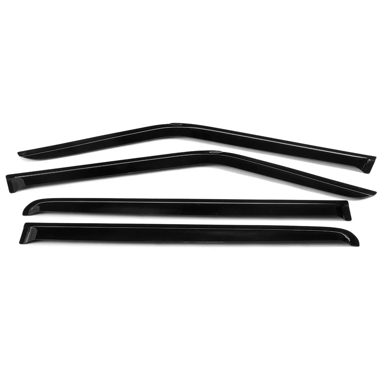 Deflector Viento ventanilla Deflector De Ventana Lateral Coche, 4 Uds. para Swift 2005-2011, Protección contra El Viento, Sol Y Lluvia, Visera, Toldos Ventilación, Refugios