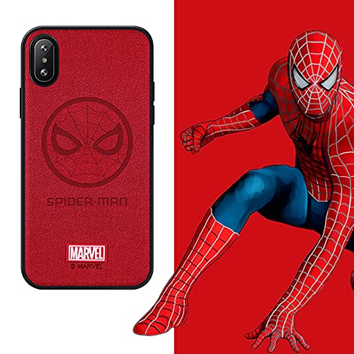 Iron Spider Case For Iphone Xr, With Superhero Character, Compatible Iphone Xr Leather Case Red #TOP2