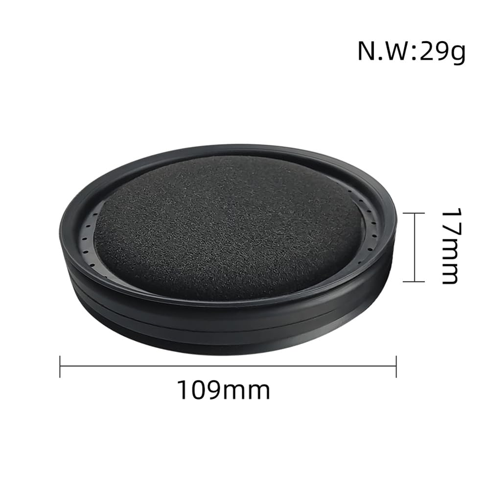 5 Filtri Motore Lavabili Per Aspirapolvere Bora 3000-7000 E BF84 – Spugna Rotonda 13 Cm, Riusabile