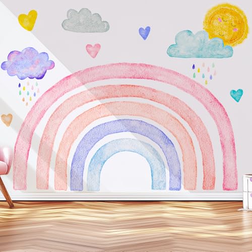 Vinilo Decorativo Infantil Rainbow Wall Decals miniatura 5
