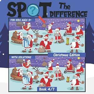 Spot the Difference for Kids: A Fun Seek and Find Activity Book with ...