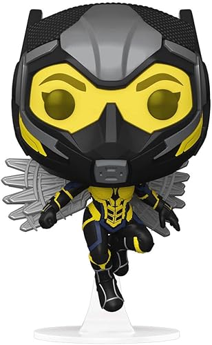 Miniatura 5 de POP Marvel: Ant-Man and The Wasp: Quantumania - Figura de vinilo de Wasp Funko (con funda protectora de caja compatible), multicolor, 3.75 pulgadas