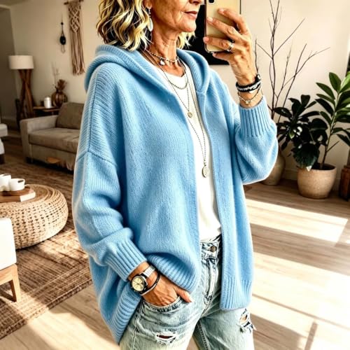 Cardigan Sweaters for Women Fall Winter Knit Front Open Warm Pullover Tops - image 2