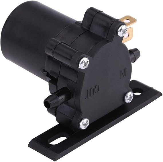 12V Windshield Washer Pump, Universal Windscreen Wiper Washer Pump Motor for Car Van Bus Truck