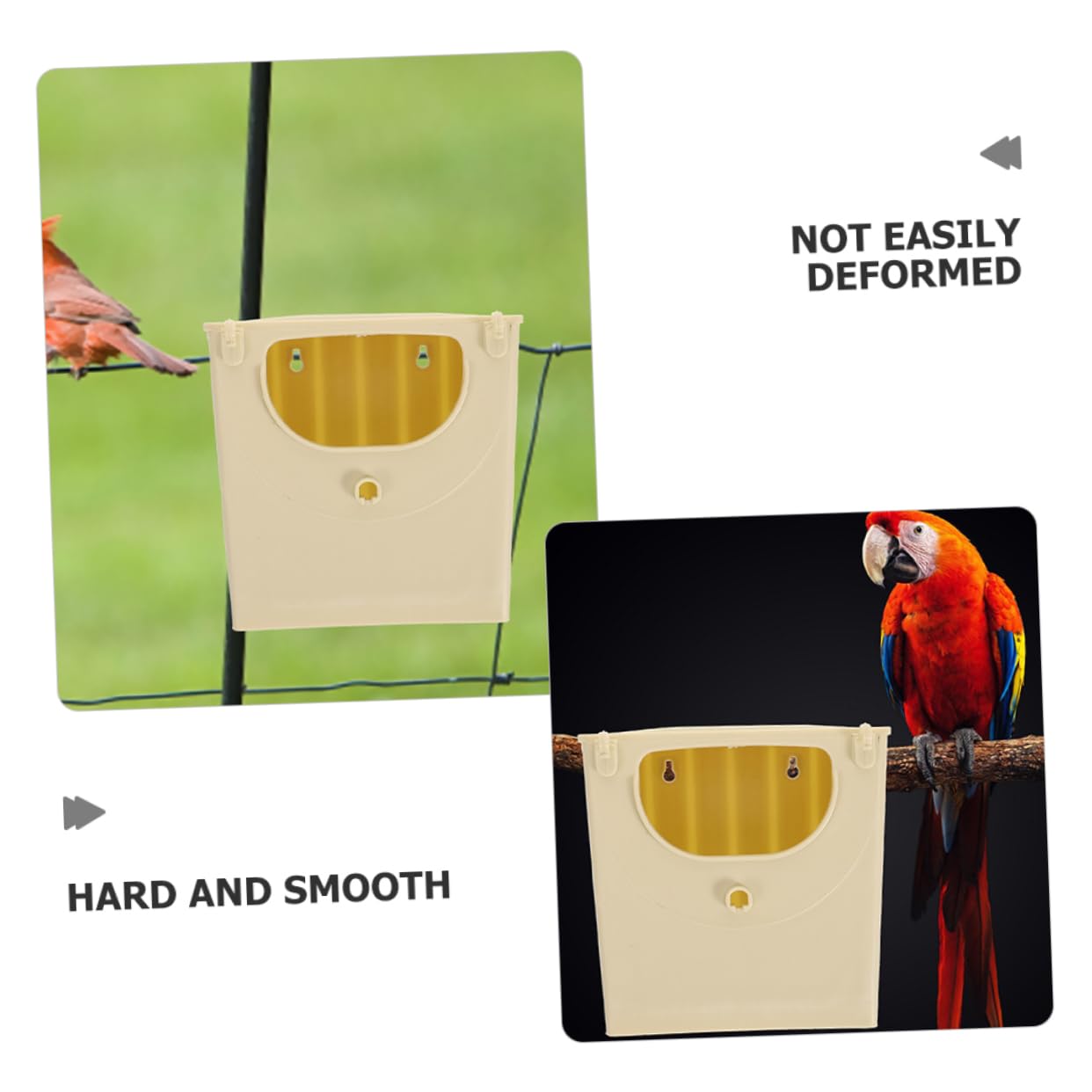 ORFOFE Haustierkäfig Hängebox Vogel Inkubationsbox Nisthaus 3pcs Vogelnistkästen Für Vögel