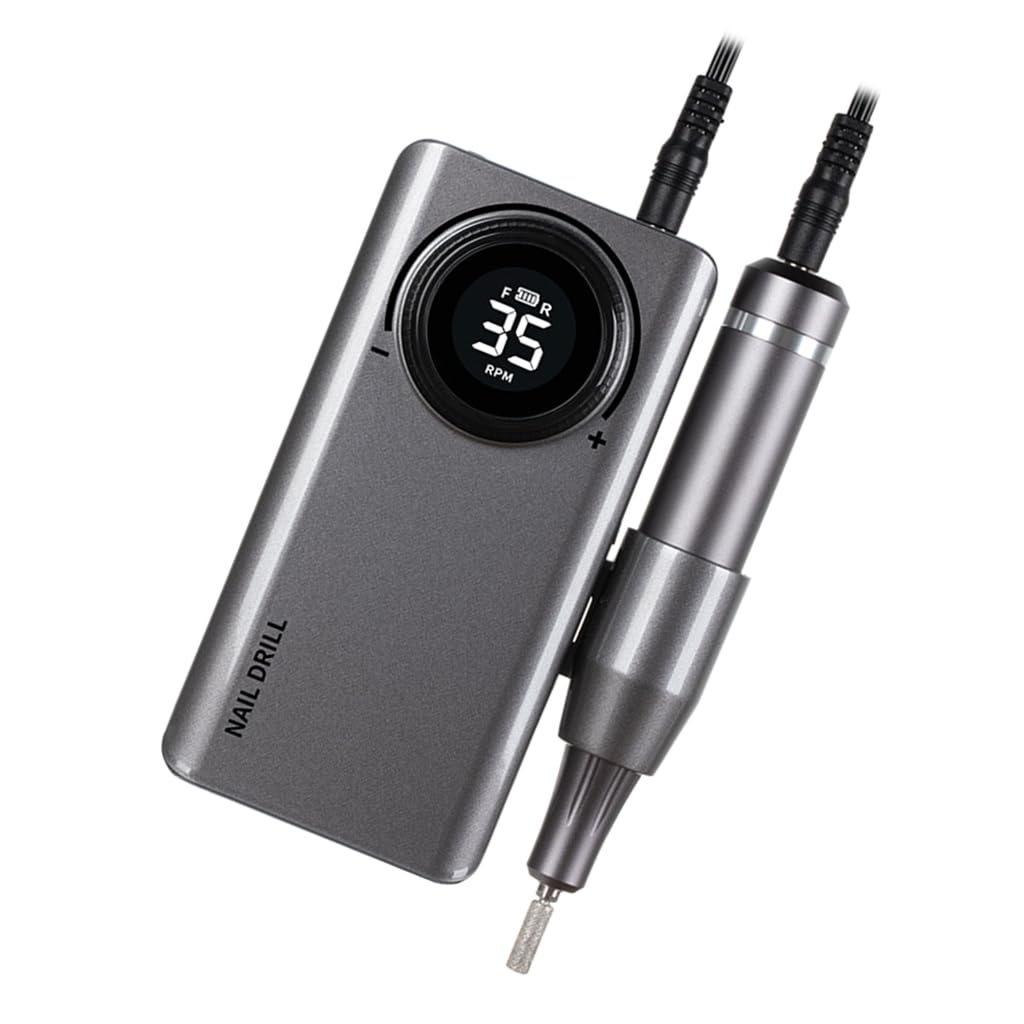 Practical Metal Shell Nail Drill Machine Manicure Tool for Professional Nail Art