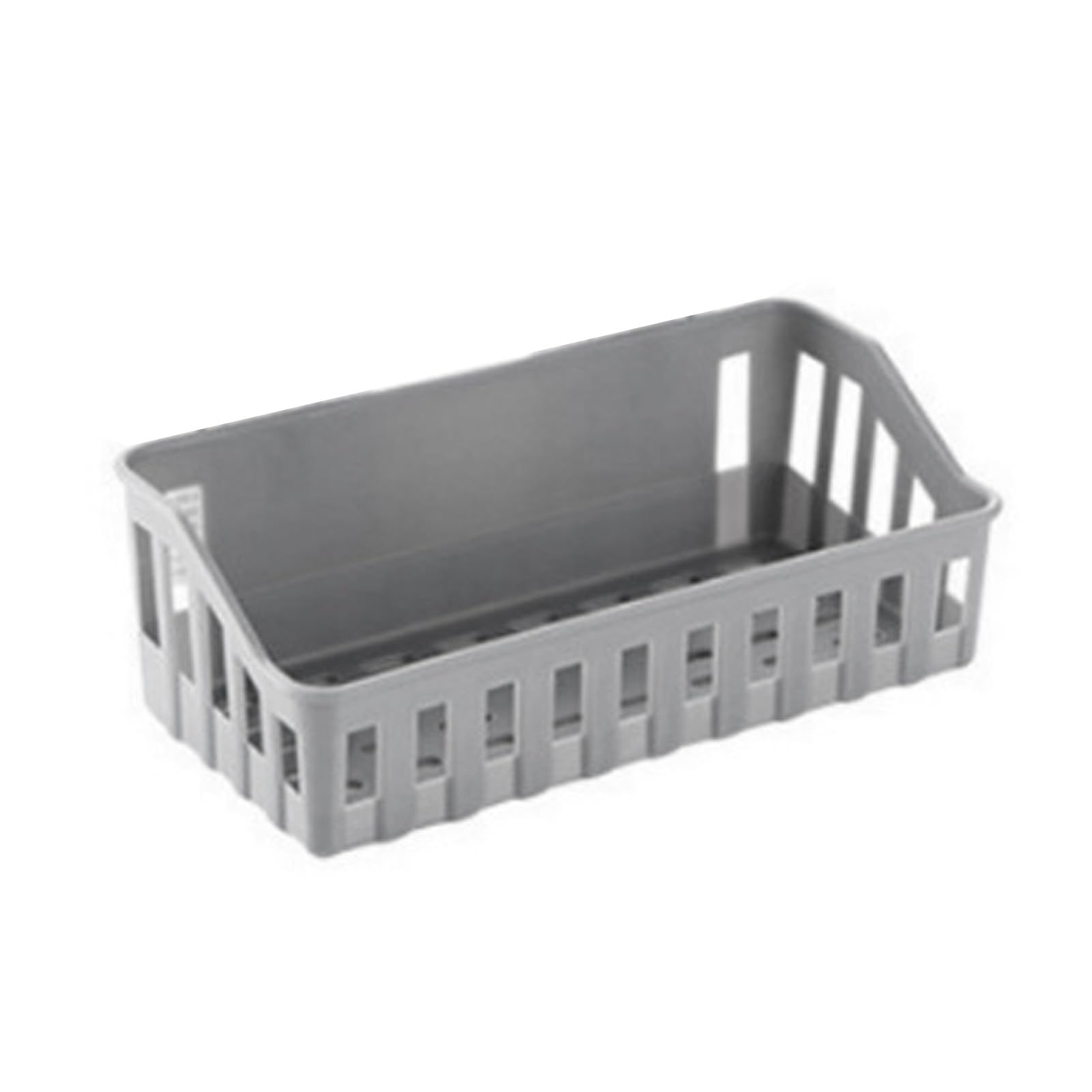 NOENNULL Plastic Shower Caddy Basket Wall Mounted Hanging Toiletry Storage Basket Rack with Hollow Shower Organisers Bathroom Shelves