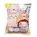 Simpatico cuscino per spuntini giocattoli per animali ripieni budino decorativo rimovibile gattino bambola giocattolo creativo regalo per adolescenti ragazze bambini (A2)