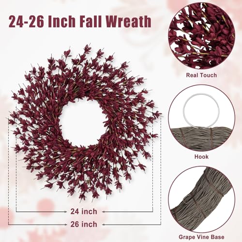 Realistic Full Fall Wreaths DROPS TO - image 3