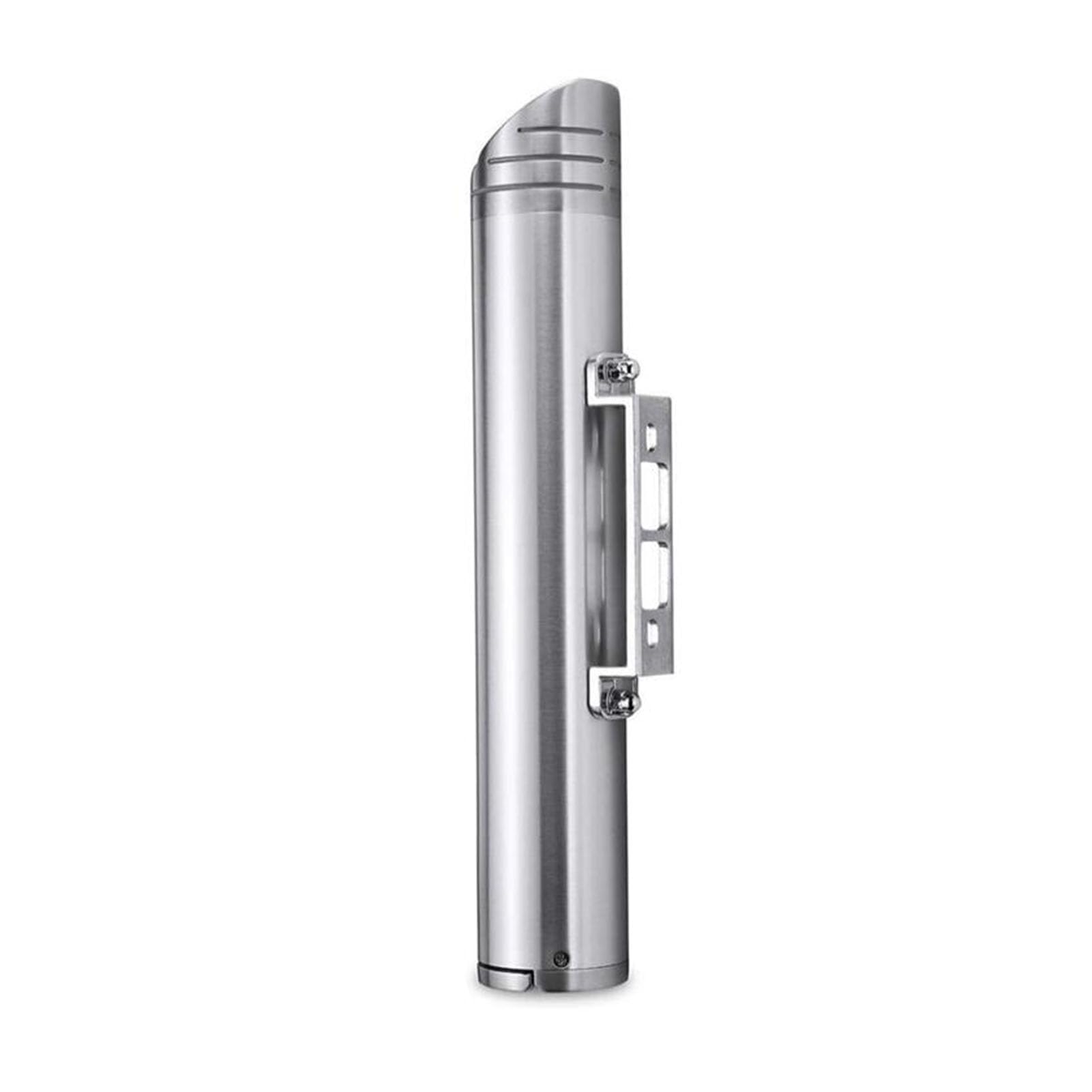 Posacenere da Parete con Serratura, per Esterni, per casa, Giardino, Patio, in Acciaio Inox, Antivento, per Pub/Bar/Ufficio/Ristorante/caffetteria, posacenere da Esterno