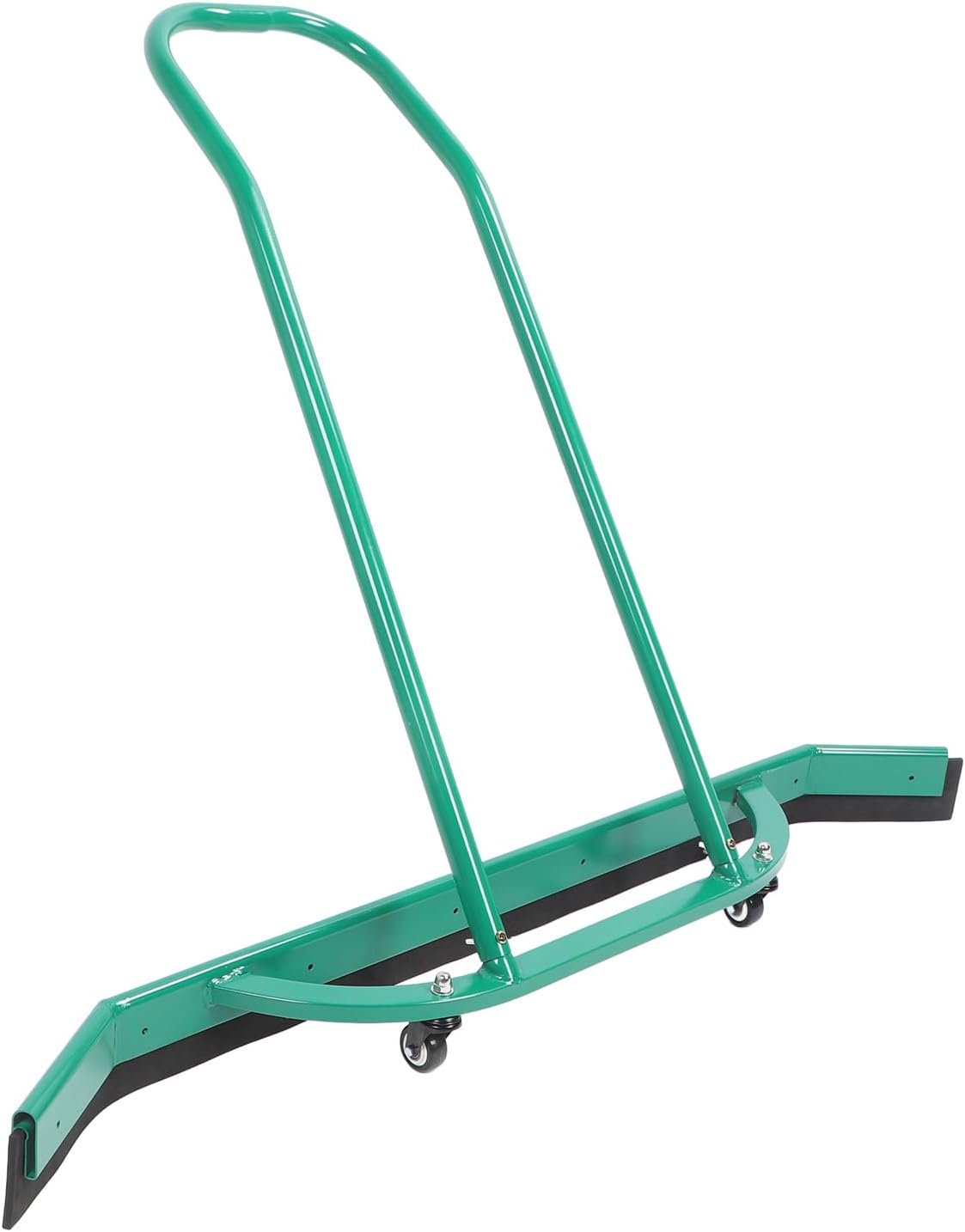 Floor Water Remover, Aluminium Alloy Rain Pusher, Sports Field Squeegee for Basketball Tennis Court, Green, with Accessories
