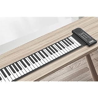 Piano électrique portable à 61 touches pour enfants débutants adultes roulés à la main - Les Beatles, Paul McCartney, John Lennon, RIngo Starr, George Harrison Piano électrique portable à 61 touches pour enfants débutants adultes roulés à la main – Image 5