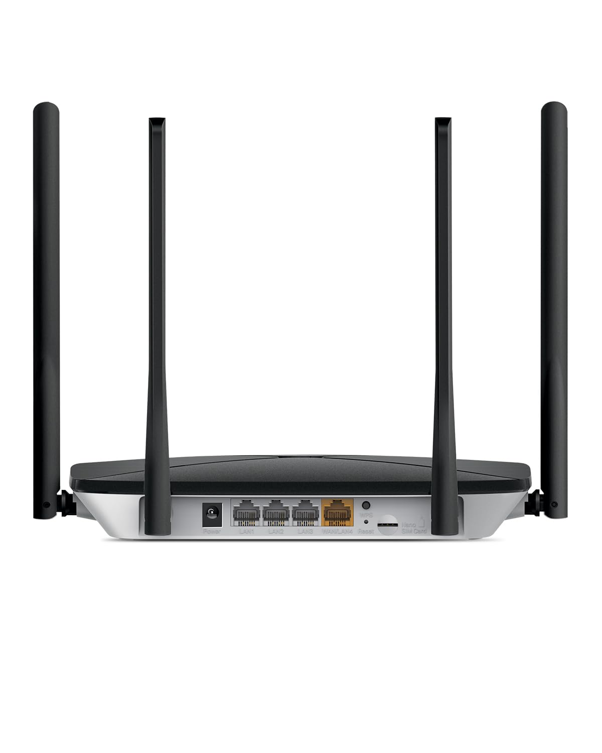 Mercusys MB115-4G Routeur 4G LTE WiFi 300 Mbps 2.4 GHz Carte SIM Nano 4 Antennes