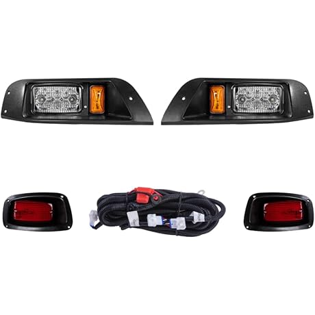 EZGO TXT 1996-2013 LED Adjustable Light Kit - See the Trails with Brilliance