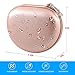 Extra Large Headphone Case Compatible with Picun B8/ P26/ for Beats Studio Pro/ Solo3/ Studio3/ for Elecder i39 and More Foldable Bluetooth Wireless Headset - Rose Gold