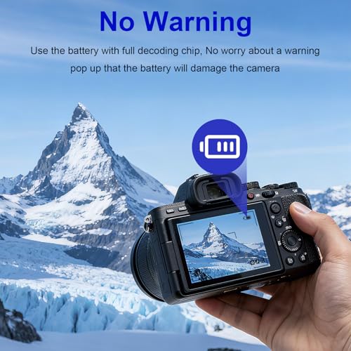 Image of NP-BK1 970mAh Replacement Battery Compatible for Sony Cybershot DSC-W370 DSC-S750 DSC-S780 DSC-S950 DSC-S980 DSC-W190 MHS-CM1 HD MHS-PM1 MHS-PM5 MHS-CM5 Cameras (100% Compatible with Original)