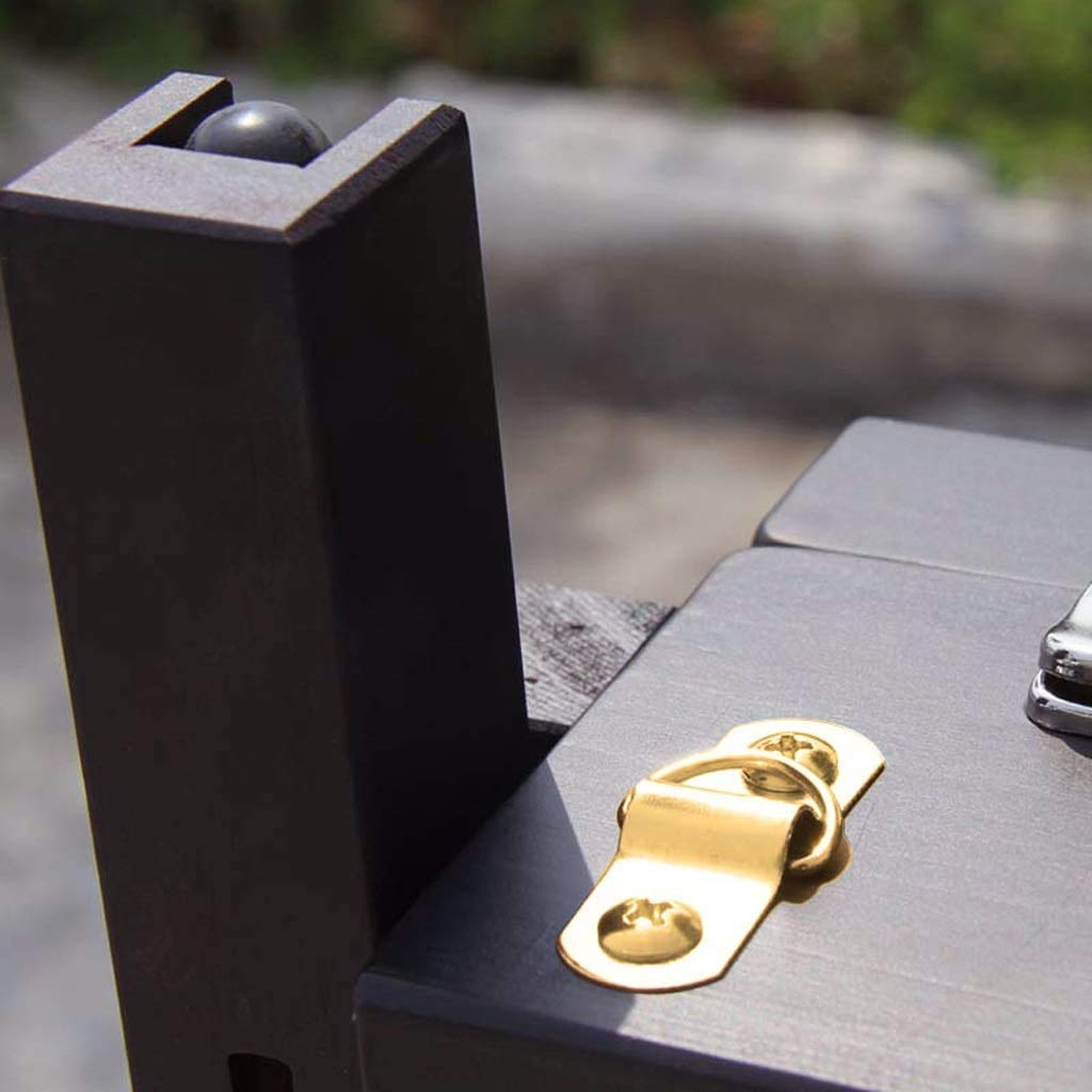 SAeWare Soporte de exhibición grande de lona con cajón, plegable, para estudio, artista de escritorio para pintura al aire libre, soporte de pintura (negro)