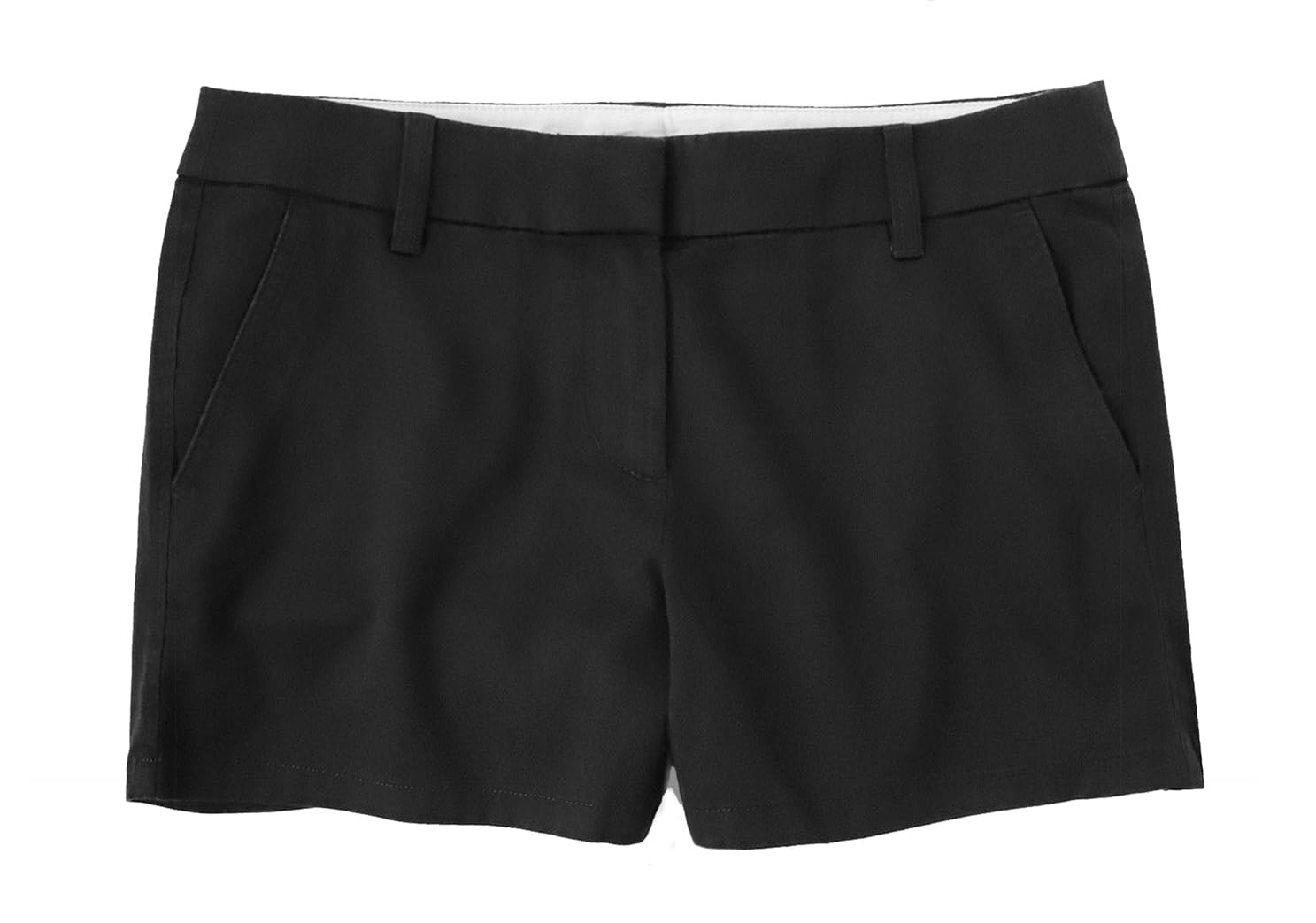 J.Crew Mercantile Women's 3.5" Classic Chino Short (8, Black)