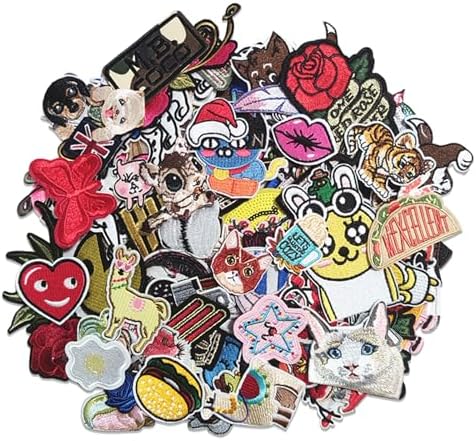 Toppe Termoadesivi Vestiti da Cucire Patch di Fiori Margherita Applique Adesiva per Fai da Te Cappello Vestiti Giacca Tessuti Jeans Zaini Pantaloni Magliette 20 Pezzi