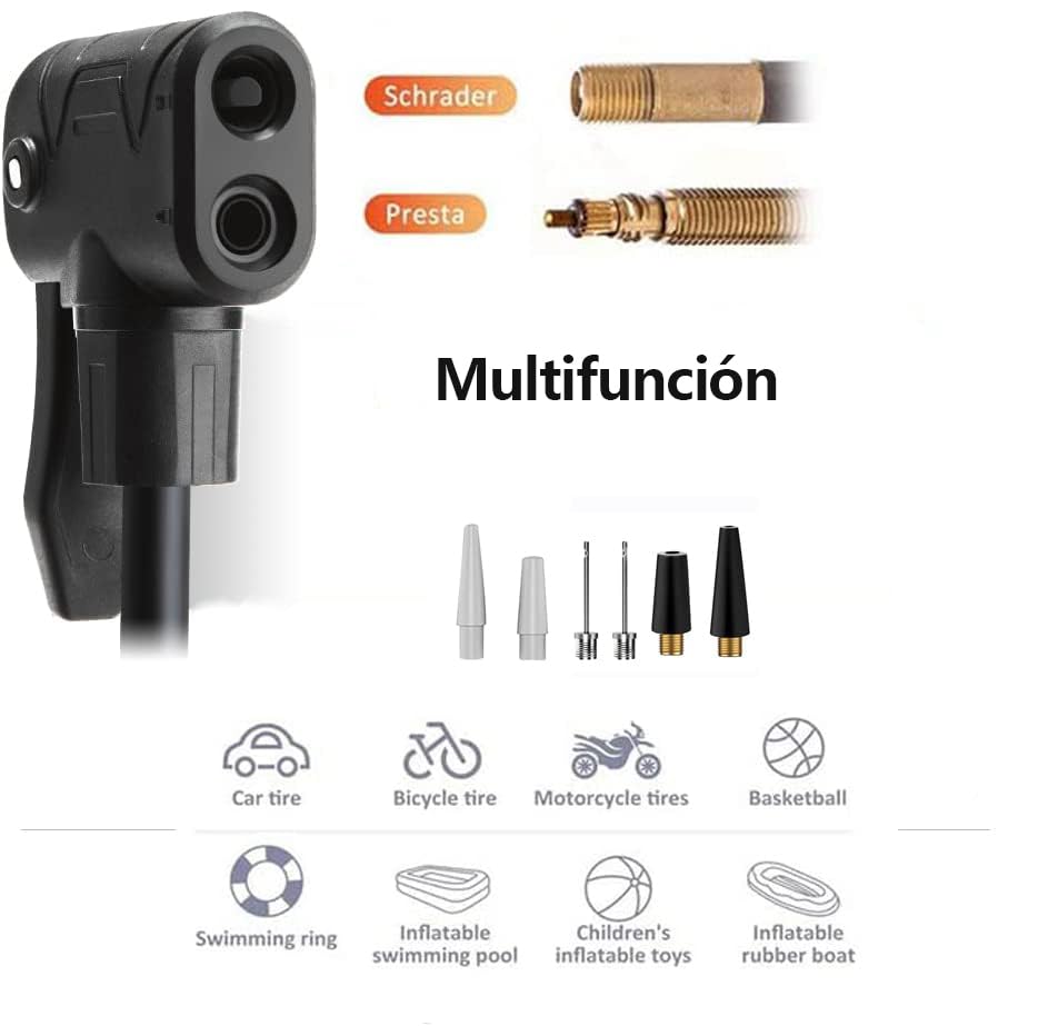 La mejor comparación de Bombín hinchador bici que Puedes comprar On-line. 17 Imagen adicional