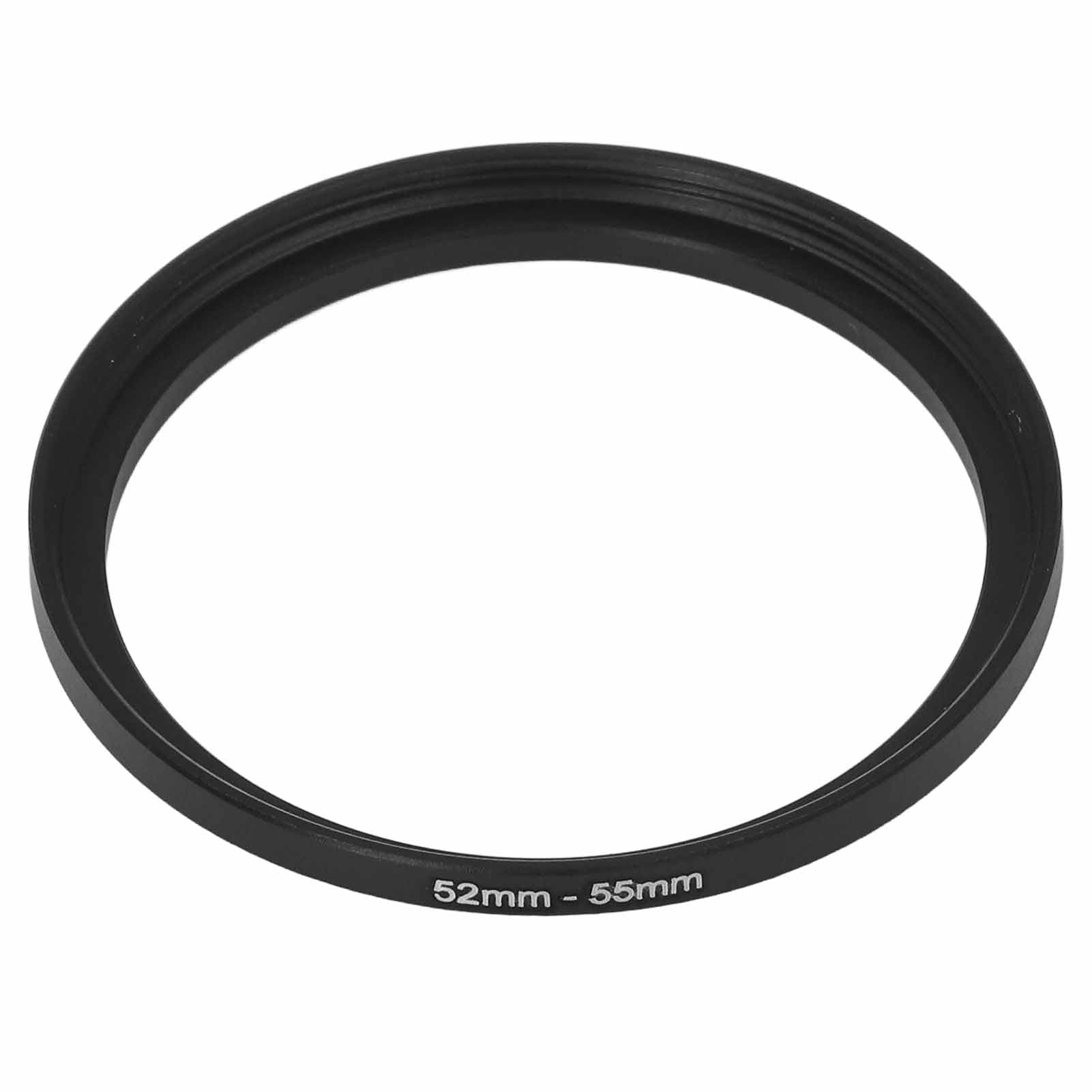 Step Up Ring Adapter,Step Up Filter Ring,Aluminum Alloy Stepping Up Ring for UV CPL ND Close Up Camera Lens(49-52mm 52-55mm 55-58mm 58-62mm 62-67mm 67-72mm 72-77mm 77-82mm)
