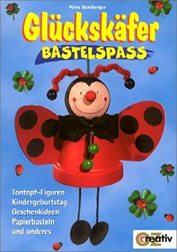 Bastelspass. Glückskäfer.
