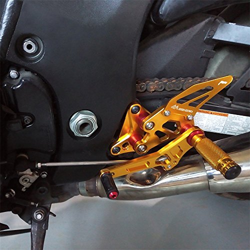 Rearsets Rear Sets Footpegs Cnc Adjustable For Suzuki Hayabusa Gsx1300R 1999-2007 #TOP1