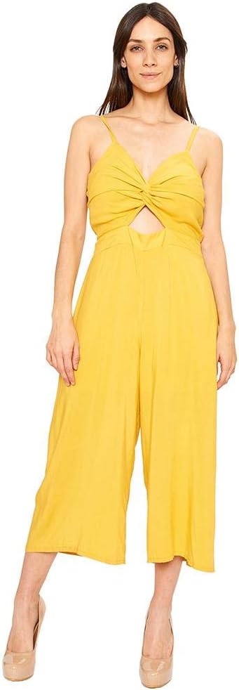INCÓGNITA Palazzo Mujer Casual De Tirantes Abertura Cintura Mostaza 330476  - Amarillo - XGR : Amazon.com.mx: Ropa, Zapatos y Accesorios