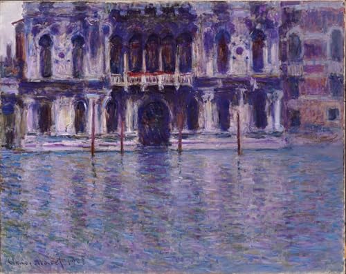 Toile murale abstraite Claude Monet décoration salon grand format 60x90