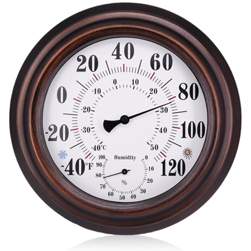 Thermomètres d'extérieur vintage pour embellir votre terrasse et jardin