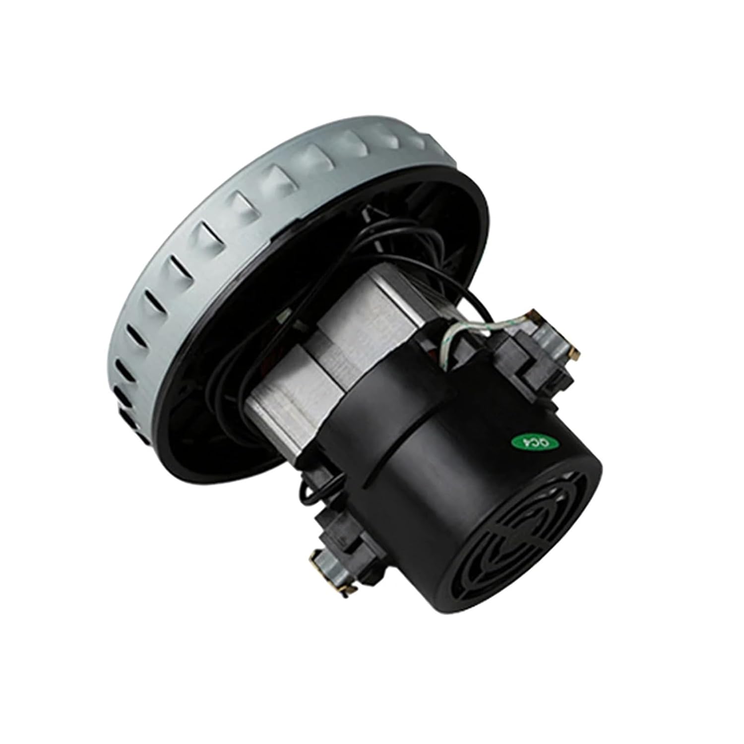 and Wet Vacuum Cleaner Motor 1200W Two Wheels Black Aluminum