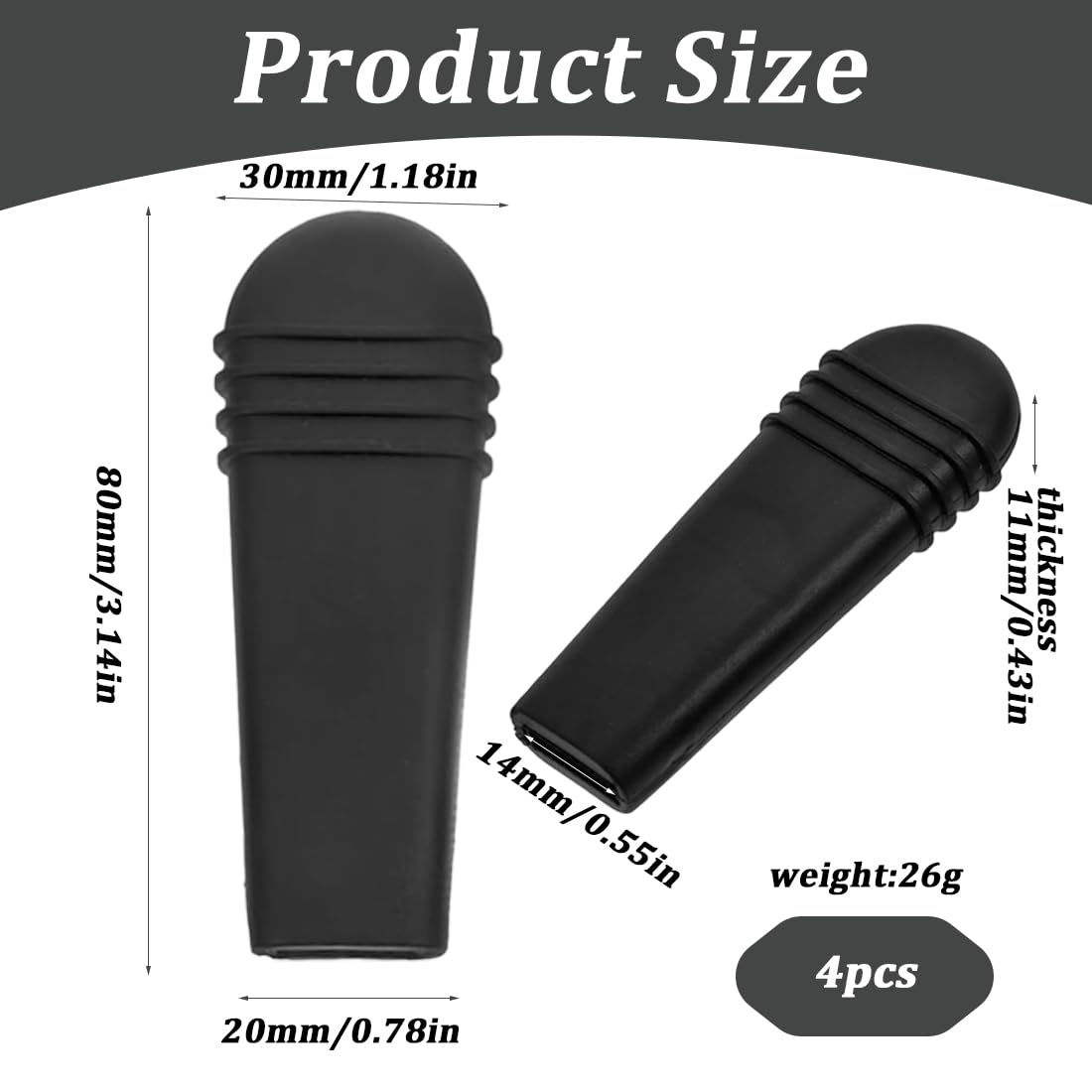 4 Stück Rollstuhl Bremsgriff Bremse Für Rollstühle Antrieb Rollstuhl Ersatzteile Rollstuhlbrems Verlängerungsgriffe Bequeme Bremse Rollstuhlbremsen Lenker Bergrollstuhlbremsen Griff