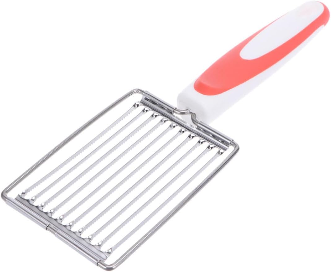 Vegetables Slicer Stainless Steel Non Slip Tomato and Fruit Cutter
