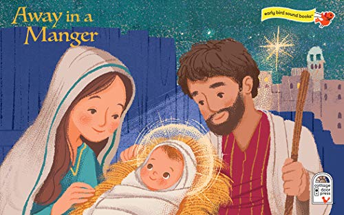 The First Christmas 3-Button Sound Board Book for Babies and Toddlers (3-button Early Bird Sound Books) - Thumbnail 2