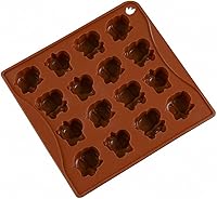 Vista 3 de Paquete de 2 moldes de caramelo de chocolate de elefante, moldes de silicona para bombas de grasa cetogénicas, mini crayón de jabón, molde de resina