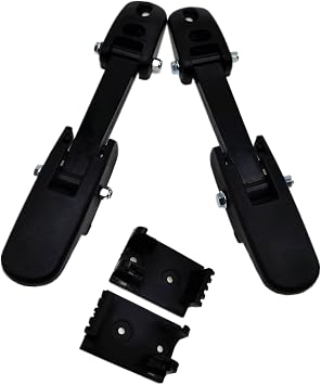 Heavy Duty Hood Latch Kit LH/RH 315-5502 & 315-5503, for Kenworth T170, T270, T330, T370, T660 / Peterbilt 325, 335, 337, 340, 348, 384, 386, 567, 569, 579 / Mack CH/Blue Bird