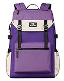 Mochila Pelican 2.0, 30 Litros, Compartimento para Notebook 15,6', 44 x 30 x 18 cm (Roxo Lavanda e Areia)