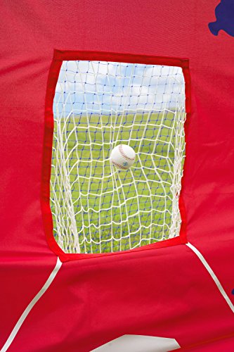 image for HearthSong 3-in-1 Baseball Training Net – Strike Zone for Pitching -