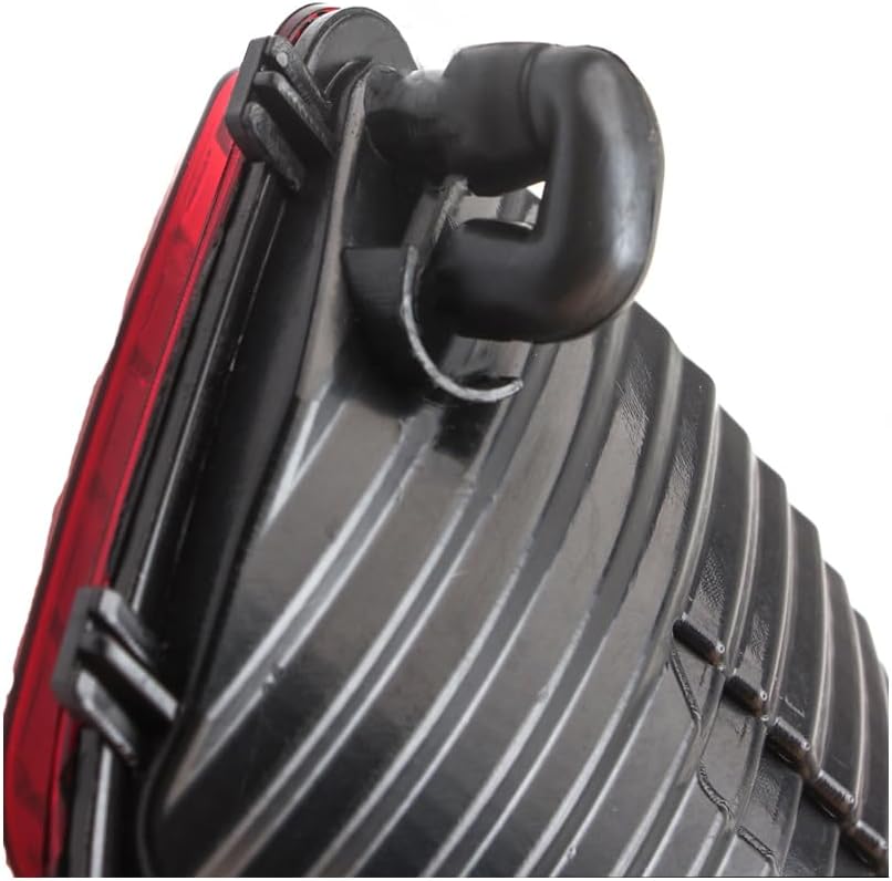 MACHSWON Rear Bumper Reflector Light Lens Cover, Red Lens 55156103AA, 2005-2009 Compatible with Jeep Grand Cherokee, Left Driver Side