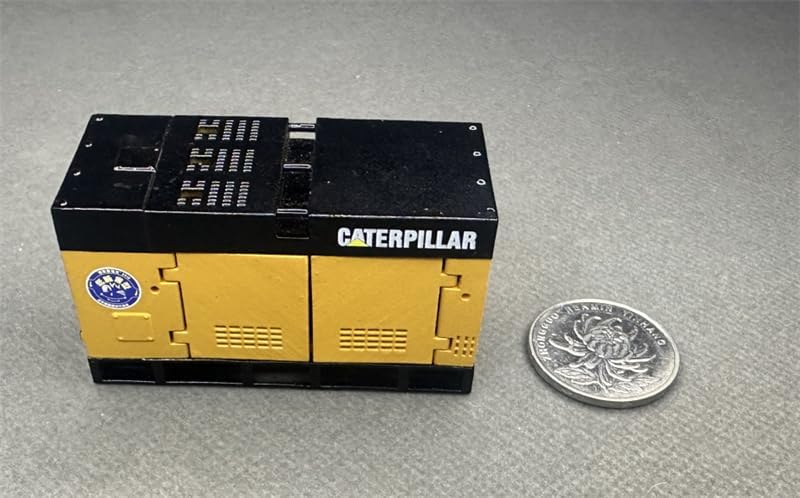 Miniatura 6 de para Caterpillar QAS150 Generador 1/50 Camión de resina Pre-Construido Modelo