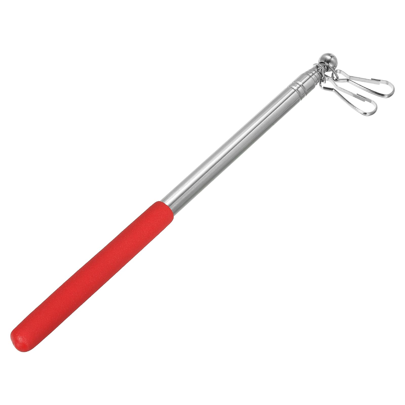 Drapeau pôle télescopique PATIKIL en inox avec 7 sections extensibles et légères
