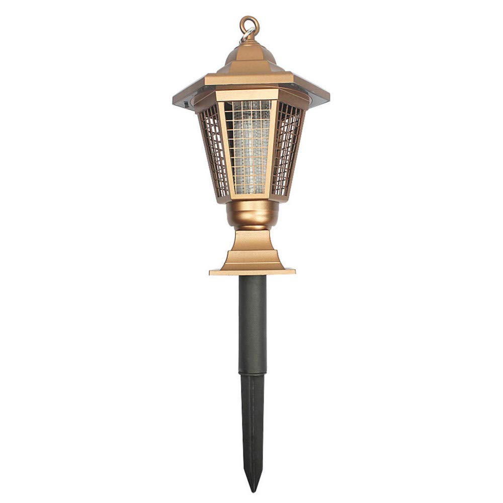 Mückenvernichter im Freien, Garten, Mückenschutz, solarbetriebenes LED-Licht, Mückenschädling, Insektenvernichter, Lampe, Garten, Rasen