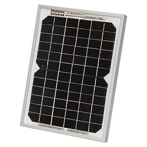 Photonic Universe - Pannello solare 5 W 12 V per ricarica batteria da 12 V