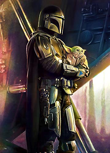 Komar Star Wars IADX4-019 Non-Woven Photo Wallpaper, Mandalorian Savior, Size: 200 x 280 cm (Width x Height) - Image 2