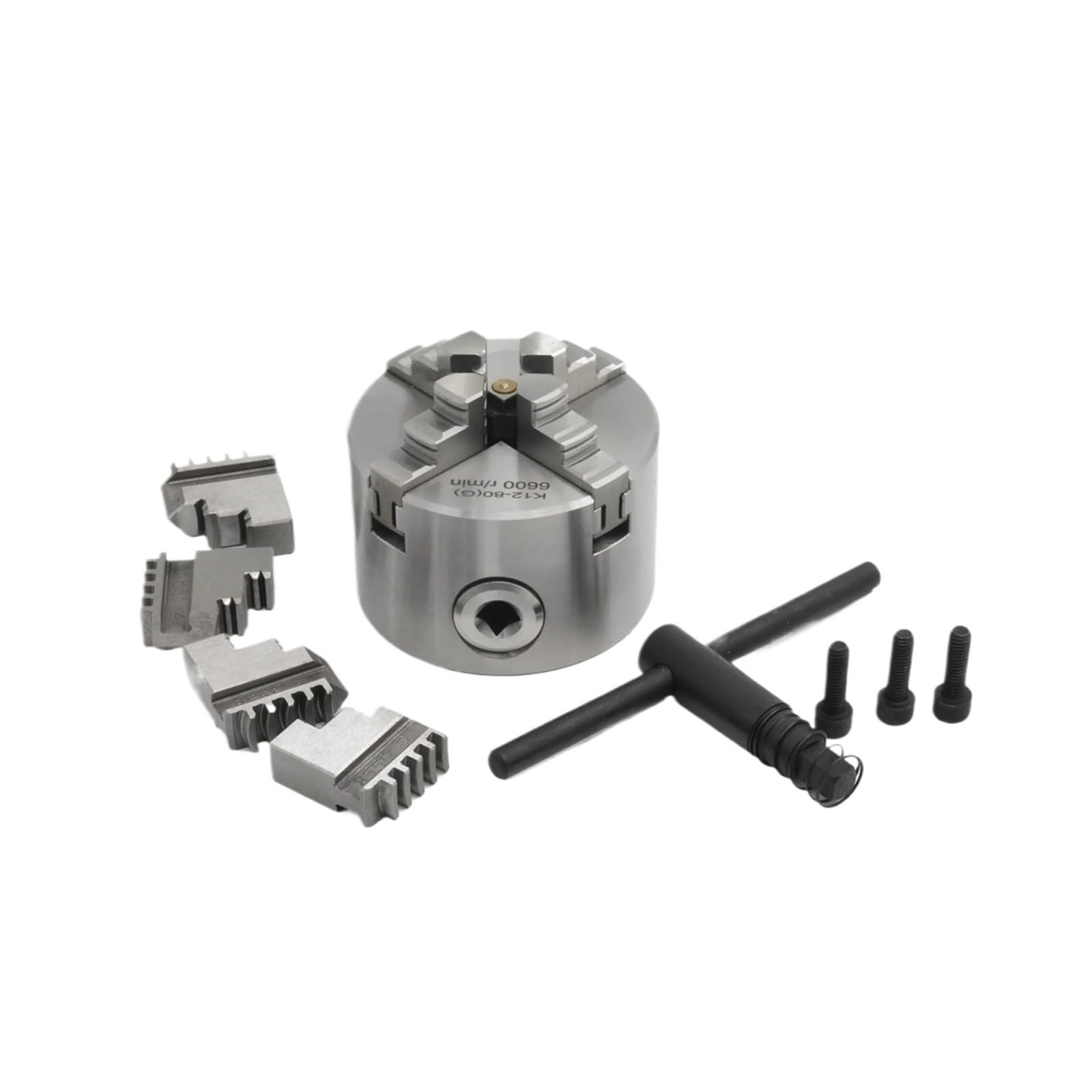Iklaaqetbxps 4 Jaw K12-80Mm K11 K12 Self-Centering 3 4 Jaw Lathe Chuck