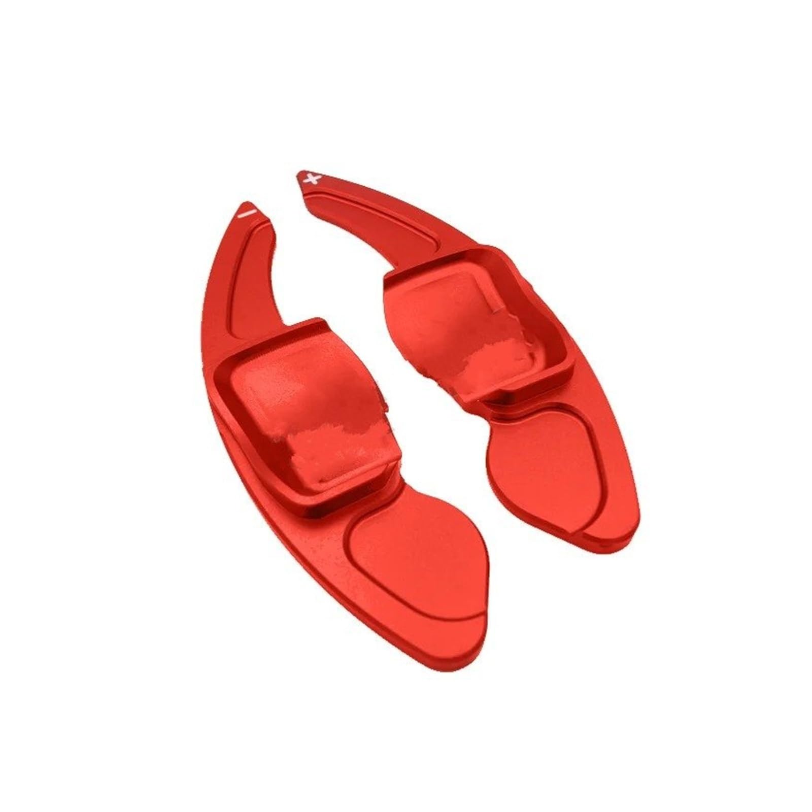 Zhangzhengyao Alloy Red Car Steering Wheel Shifter Paddle For Vw For Golf 5 For Mk5 For Golf 6 For Mk6 For Gti Steering Wheel Paddle Shift(Alloy Red)