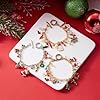 TOFBS Weihnachtsarmband Damen Exquisites Design mit Charms Elegantes Schmuckstück für Festliche Anlässe #3