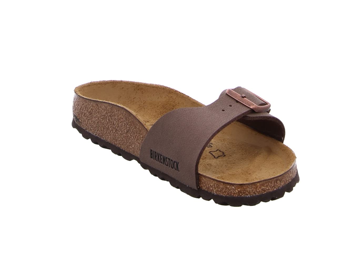 Birkenstock Madrid Sandali Unisex Adulto, Marrone (Mocca Nubuk), 44